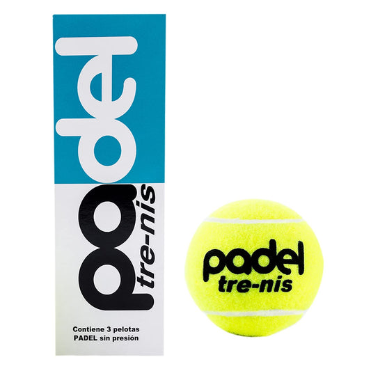 Pelotas de Pádel sin Presión 1 Envase 3 Pelotas