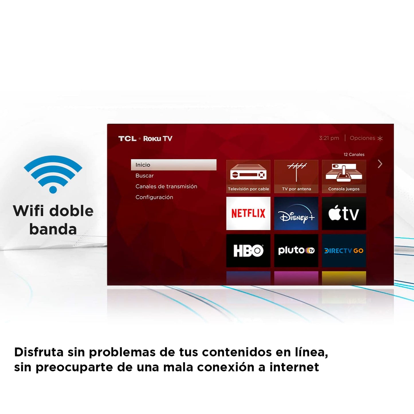 TCL Smart TV Pantalla 32" 32S310R FHD 2K