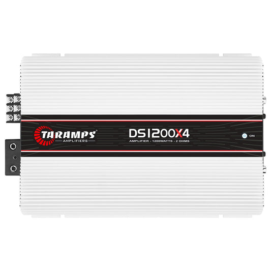 Amplificador Taramps DS 1200 x 4 ohmios 4 canales 1200 vatios