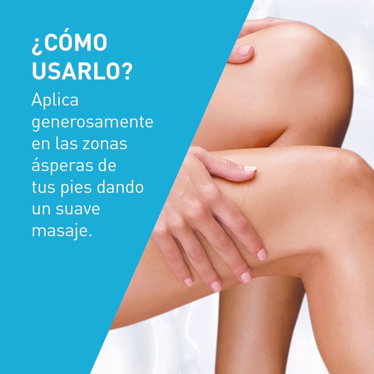 CeraVe Crema Renovadora de Pies | 88 ml| Crema hidratante para pies con ácido salicílico | Para piel muy seca y áspera