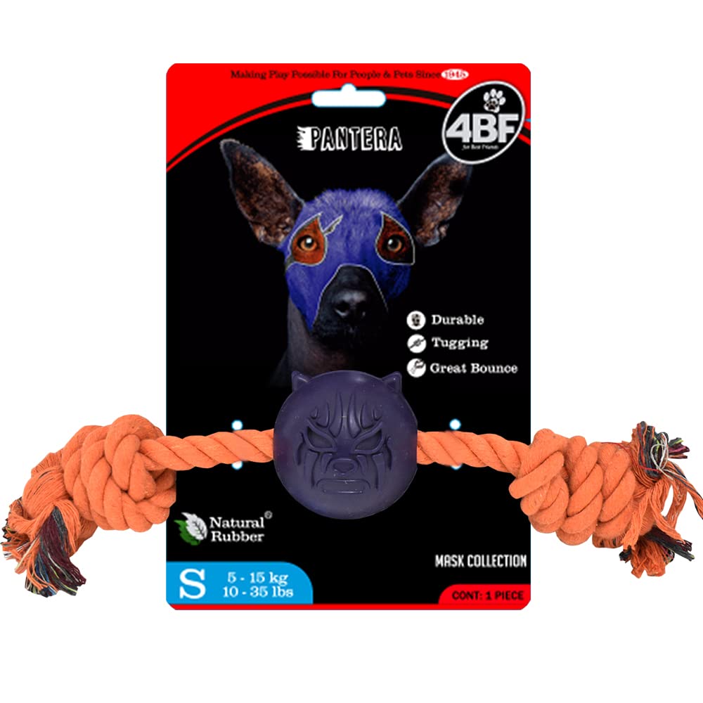 Juguete para Perro 4BF Pantera con Jaladera para Razas Pequeñas