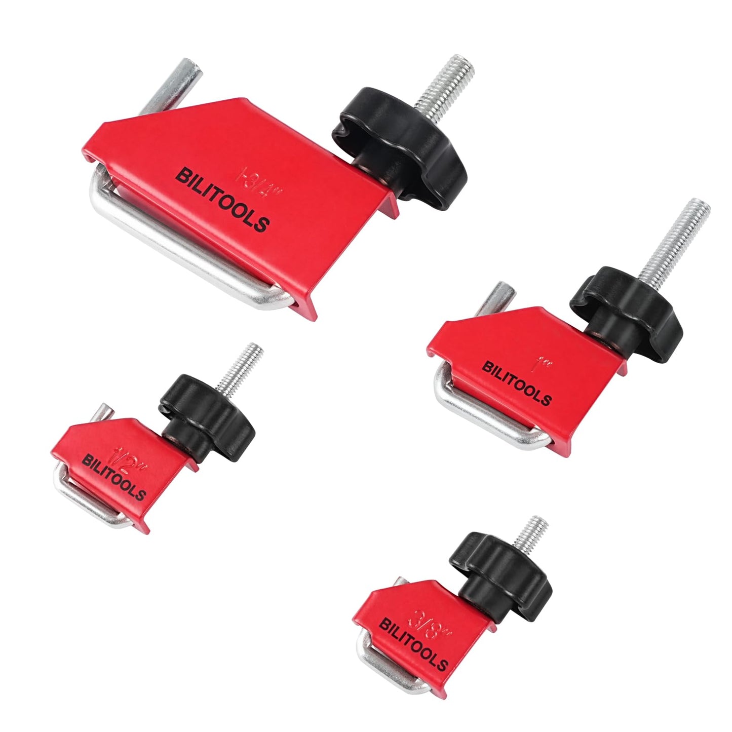 BILITOOLS - Alicates de manguera de 4 piezas, sin dañar la línea, Rojo y otros colores
