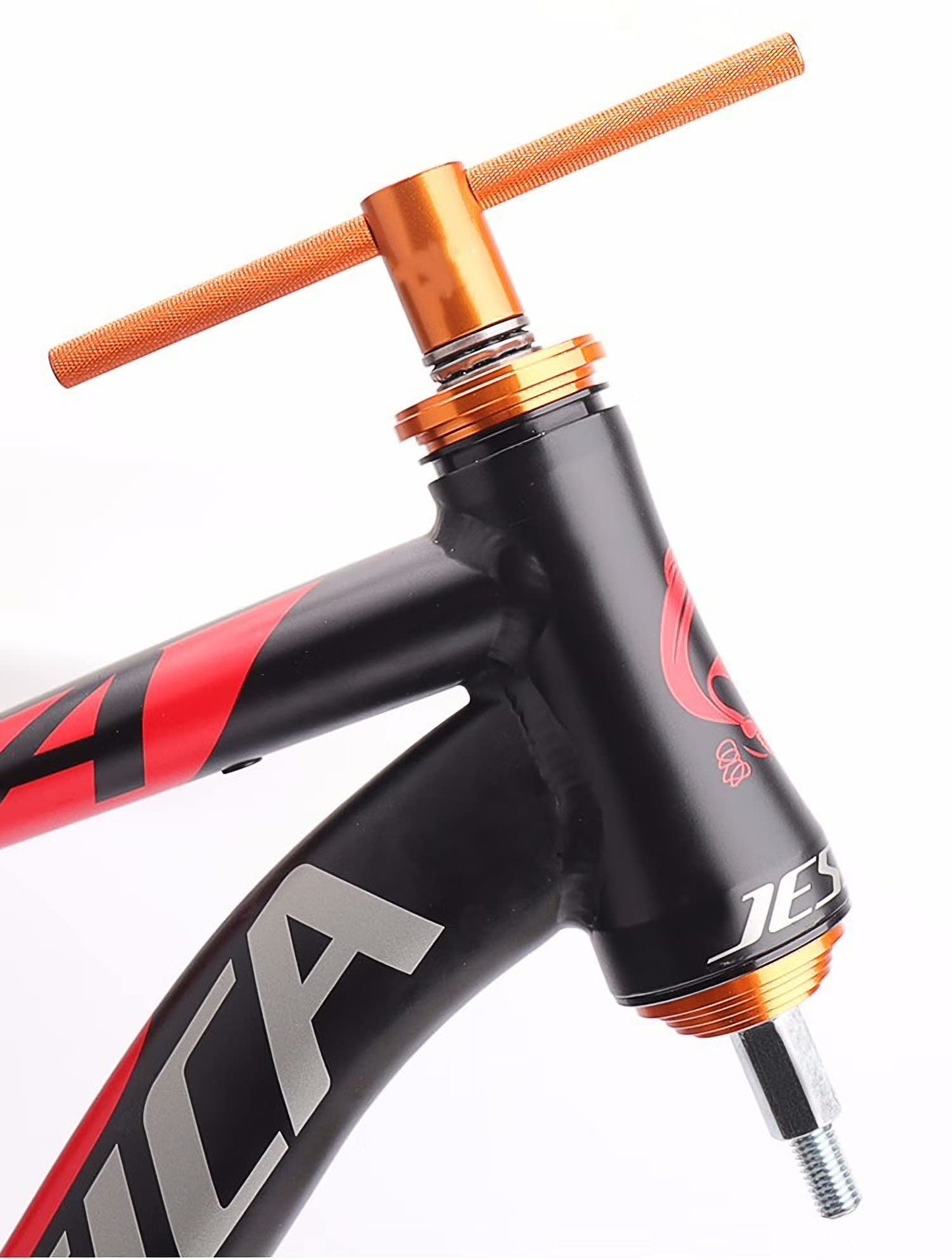 Herramienta de Prensa Enajucy Naranja para Auriculares de Bicicleta