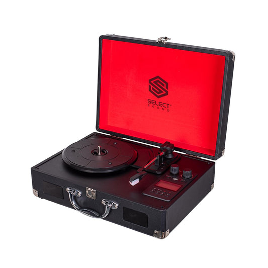 Tornamesa Select Sound BT8000 Negro con Batería Recargable y Bluetooth para Hombre