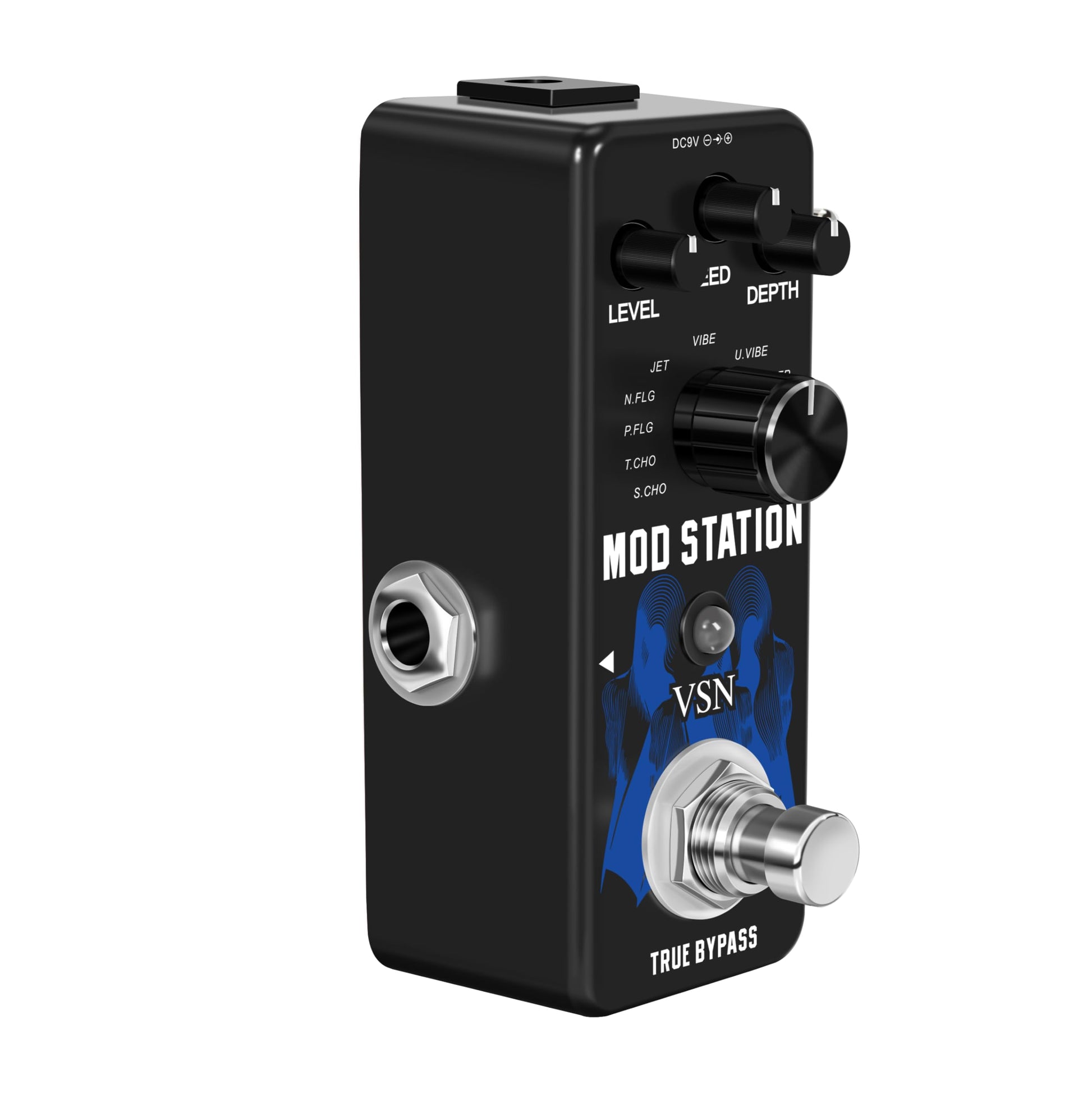 Pedal de Efecto para Guitarra VSN Modulation Digital True Bypass 11 Tipos Classic para Eléctrica