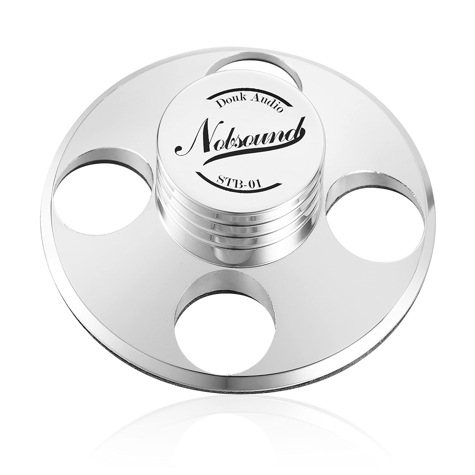 Estabilizador de Discos de Vinilo Nobsound LP Plata HiFi