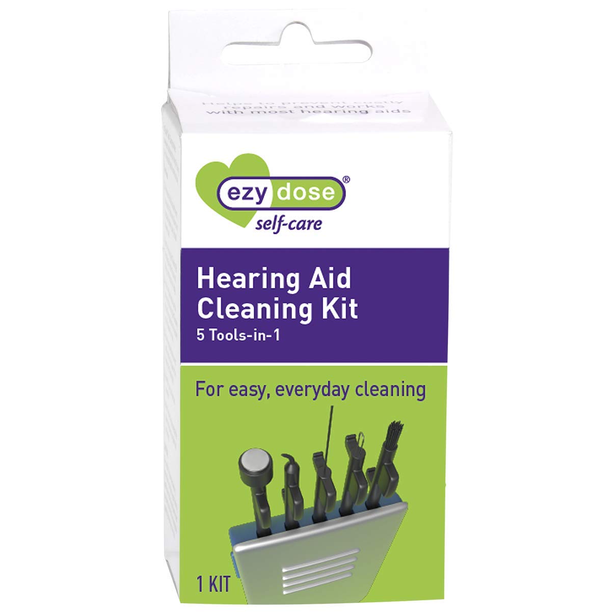 Health Enterprises Audio Kit Hearing Aid Cleaner