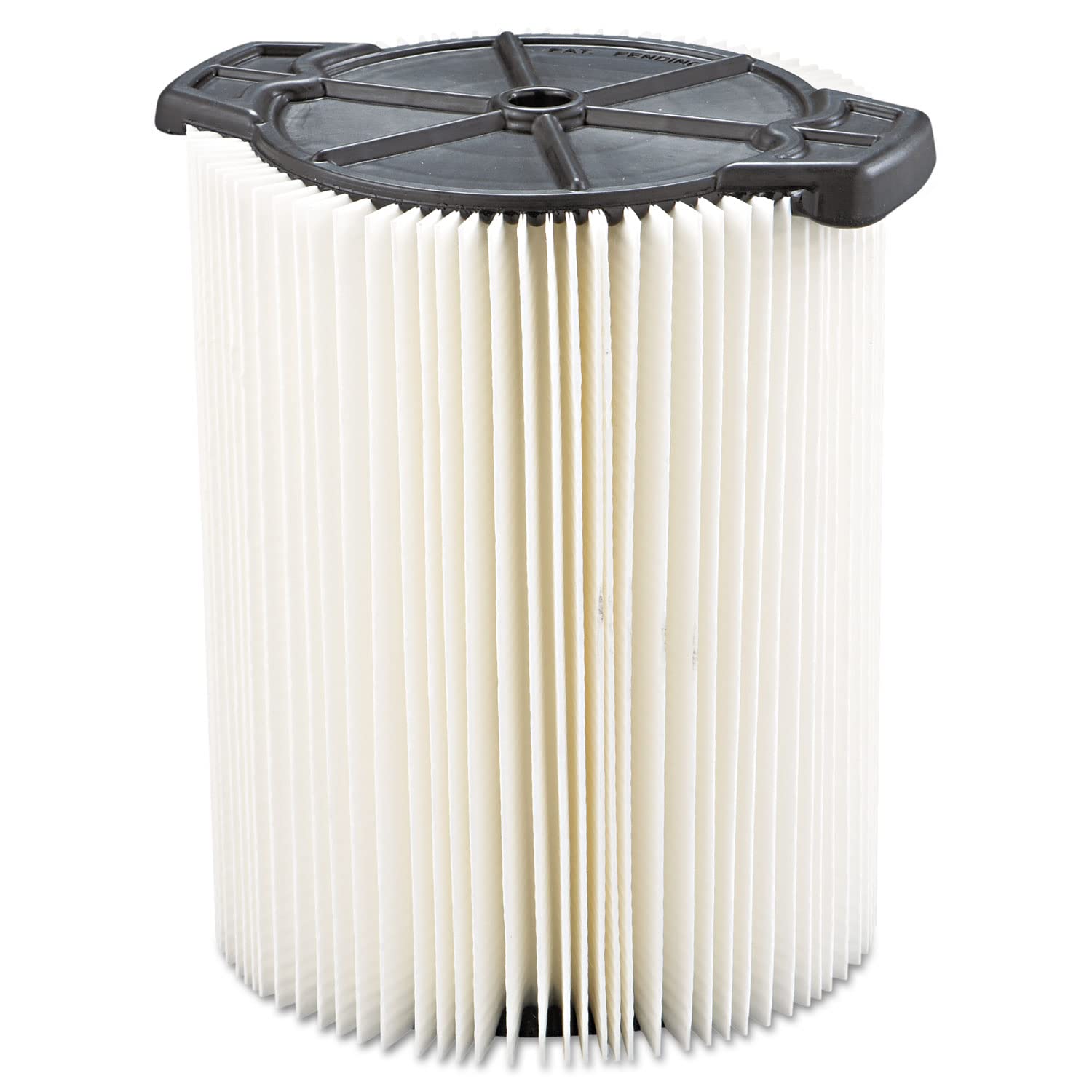 Filtro para Aspiradora RIDGID Monocapa Lavable y Reutilizable con Sujeción Qwik Lock