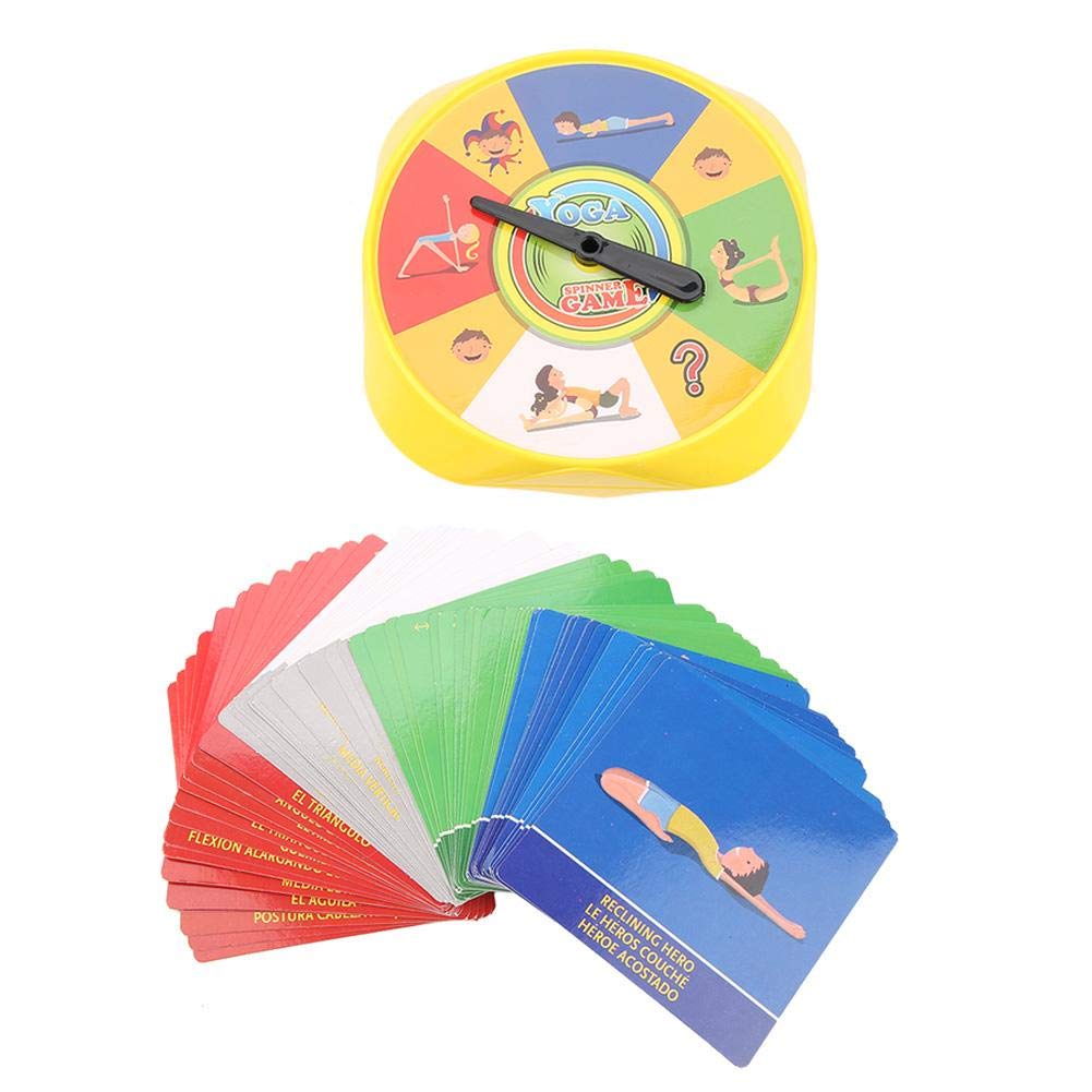 Tarjetas Interactivas de Yoga para Niños Educación Temprana relación Cercana