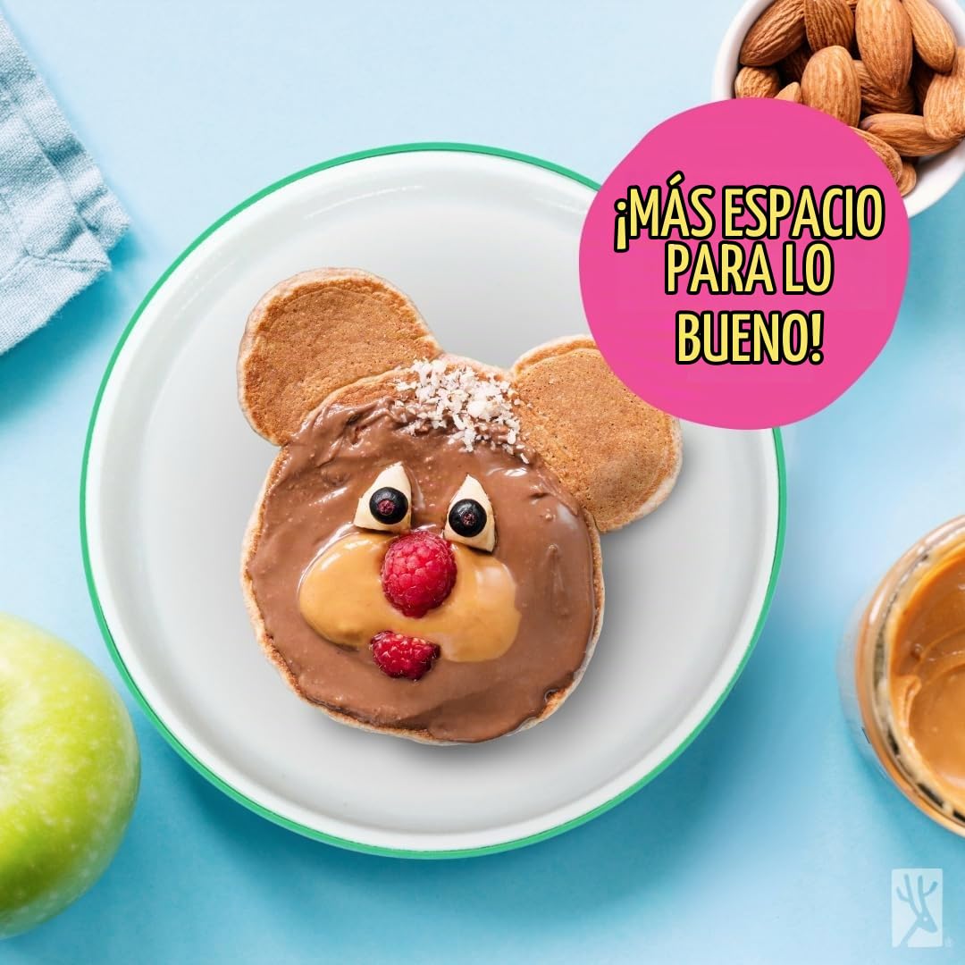 Elk and Friends Kids - Platos blancos de porcelana de 7.8 pulgadas con mangas de silicona, adecuados para bebés/niños pequeños, aptos para microondas y lavaplatos, vajilla antideslizante, platos de