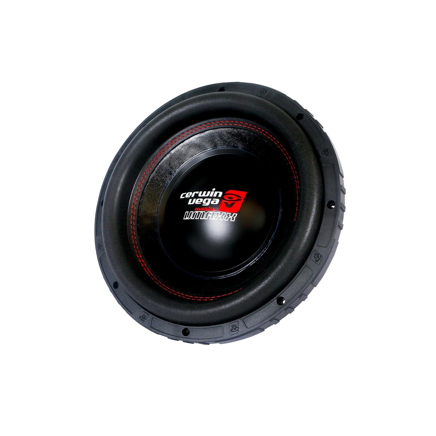 CERWIN-Vega! VMAXX Subwoofer de Alto Rendimiento RMS de 2 ohmios de 8 Pulgadas, 500 W, Aluminio Resistente, Cono semiprensado Negro, refrigeración Avanzada, Sistema de Audio para automóvil, 1000 W