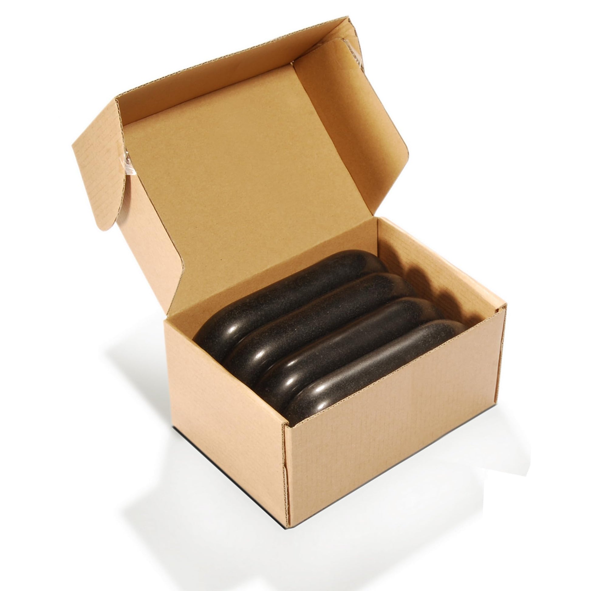 Pack de Piedras de Basalto Negro Master Massage Ovular Super XX Grande