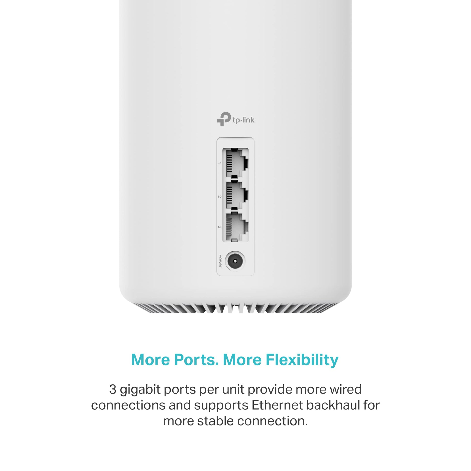 Sistema de Malla WiFi 6E TP-Link Deco AXE5400 Triple Banda Blanco con Banda de 6 GHz