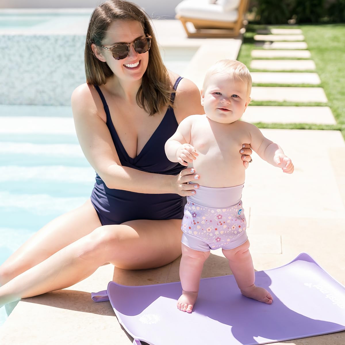 Splash About Baby - Cambiador de neopreno (lila)