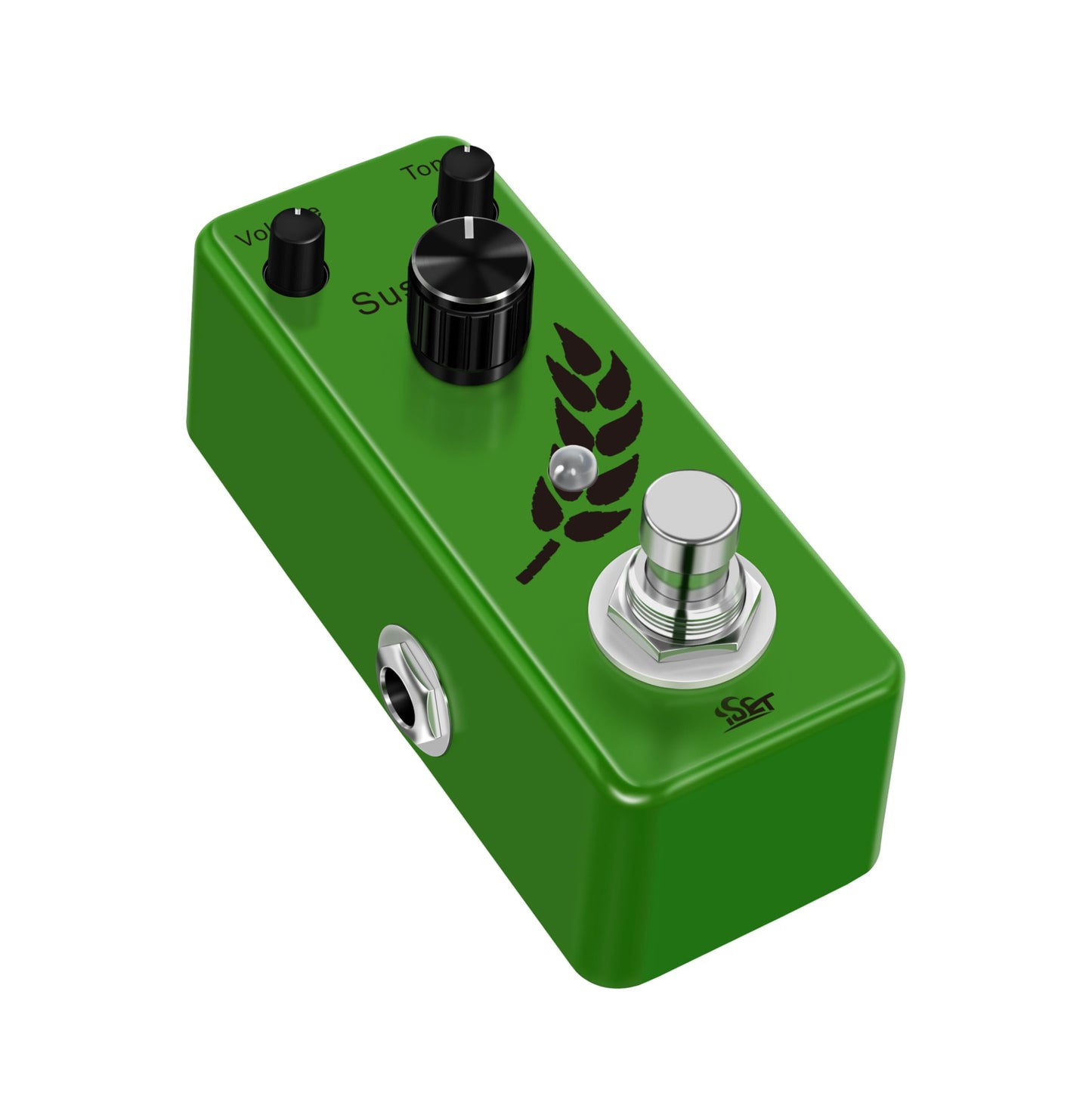 ISET Pedal de efectos de guitarra Wheat Fuzz para bajo de guitarra eléctrica True Bypass