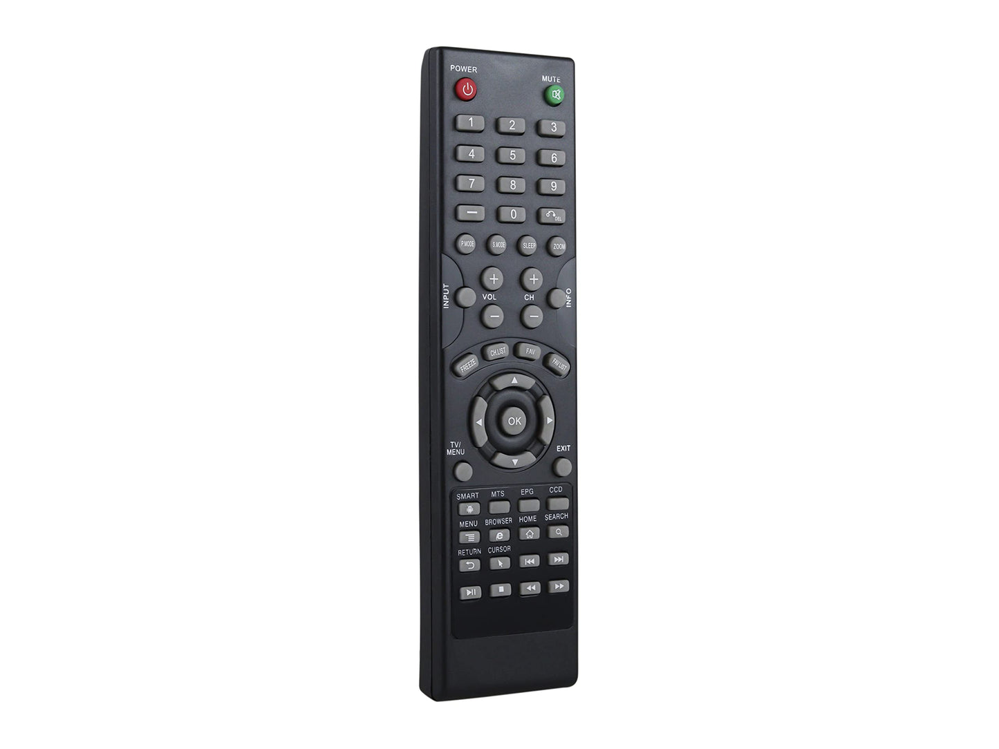 CONTROL EXPERT Control Remoto VIOS Smart TV, Modelo Vledtv4814sm Control Directo, Cobia, Comprar únicamente si tu Control es Igual al Que se Muestra en la Imagen