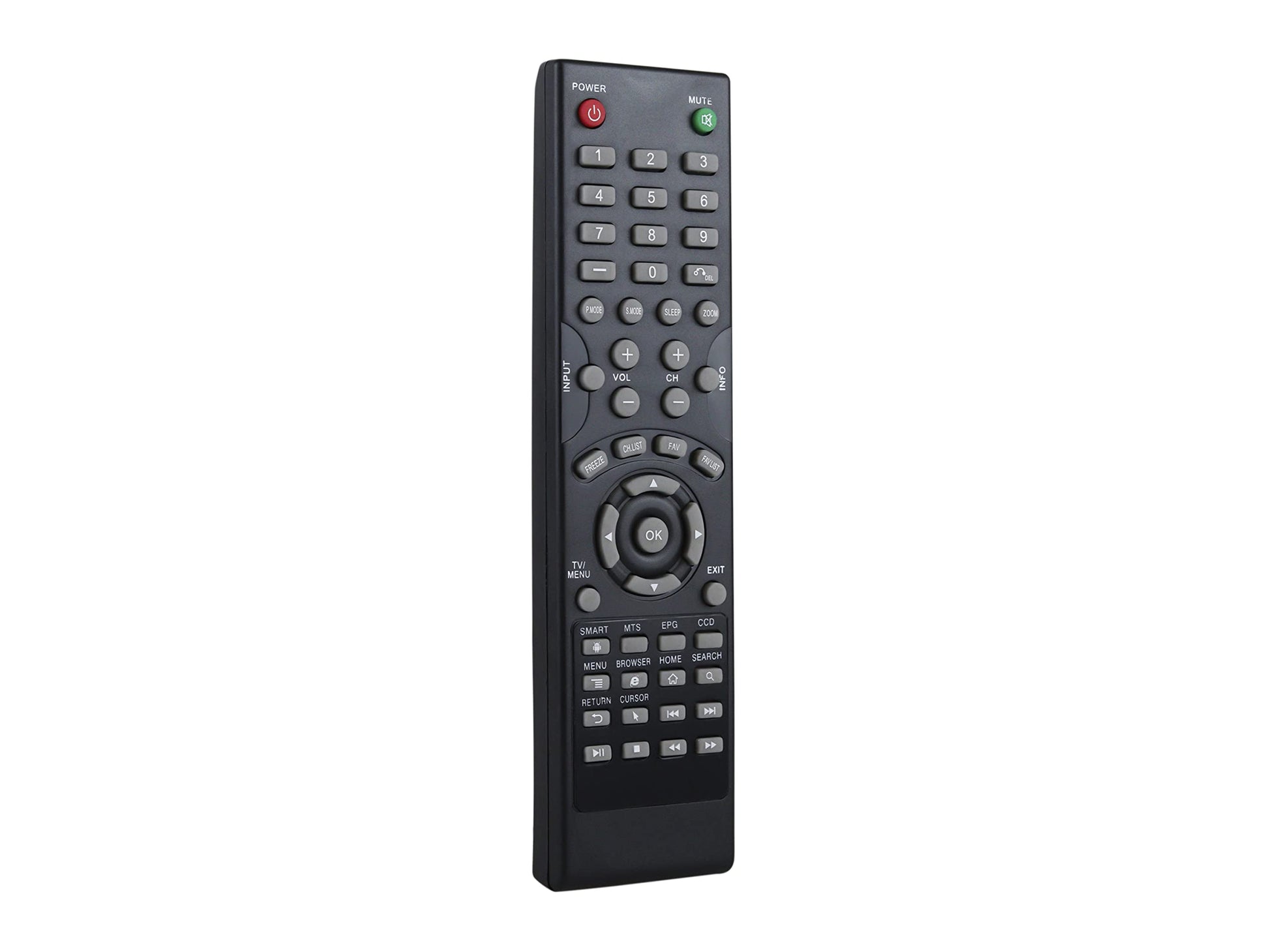 CONTROL EXPERT Control Remoto VIOS Smart TV, Modelo Vledtv4814sm Control Directo, Cobia, Comprar únicamente si tu Control es Igual al Que se Muestra en la Imagen