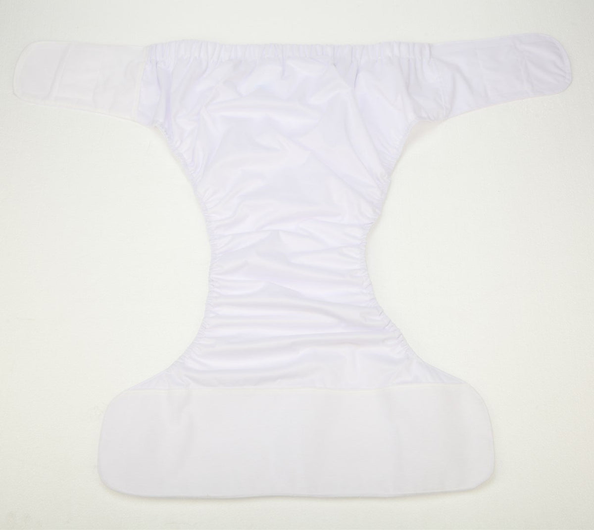 Sigzagor - Pañal de tela reutilizable para adultos y adolescentes, lavable para incontinencia con discapacidad, White (Large 26in to 50in)