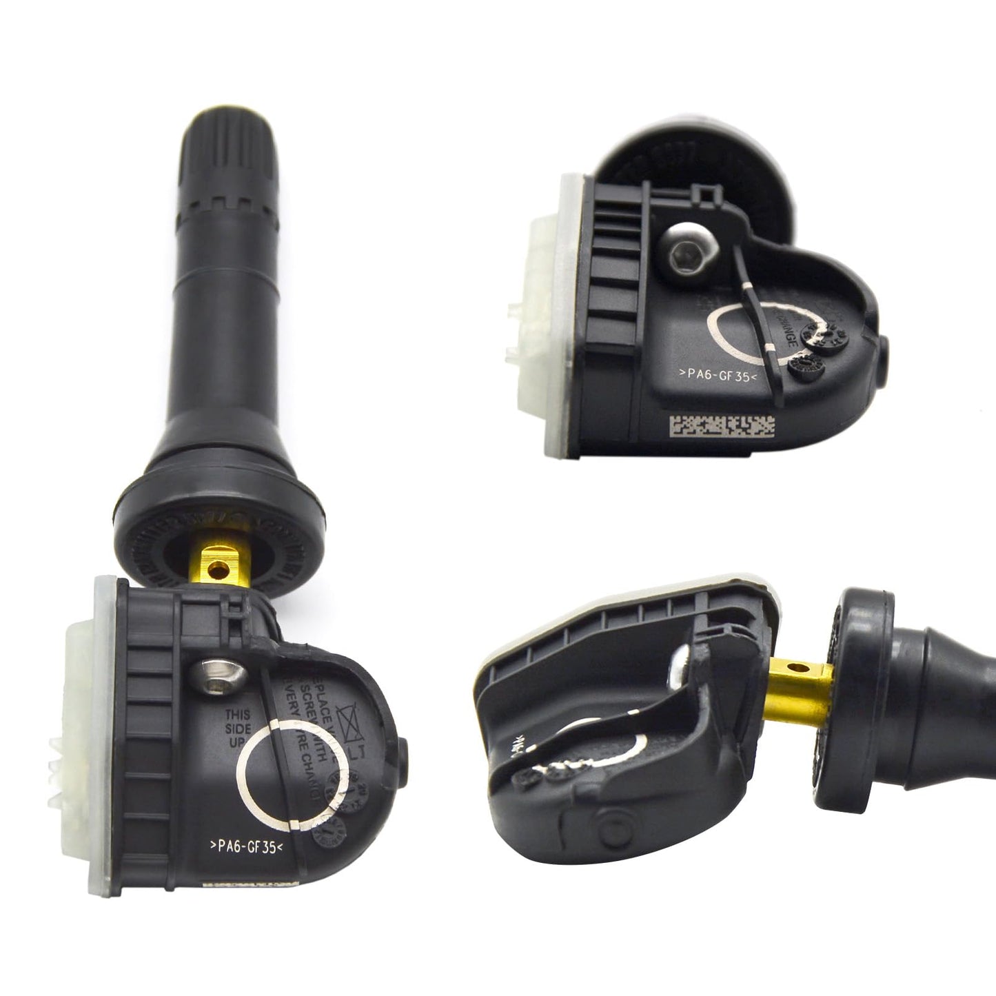 Paquete de 4 Sensores de Presión de Neumáticos IZYSS Programados en 315MHz para Ford y Lincoln