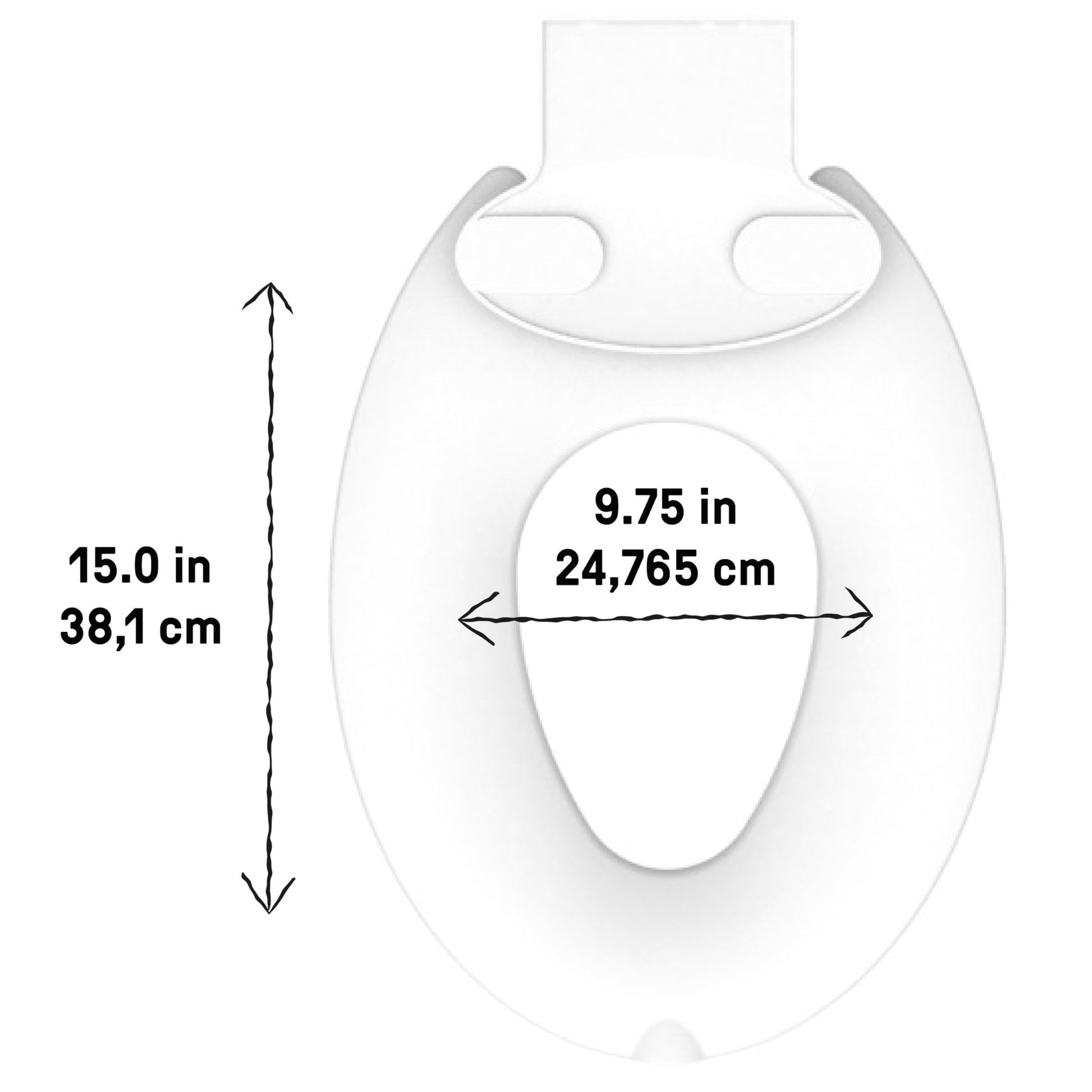 Ingenuity: ity by Ingenuity - Asiento para ir al baño, 2 unidades, color blanco, fácil de instalar y quitar, asiento de entrenamiento para ir al baño que se fija al asiento de inodoro de adultos