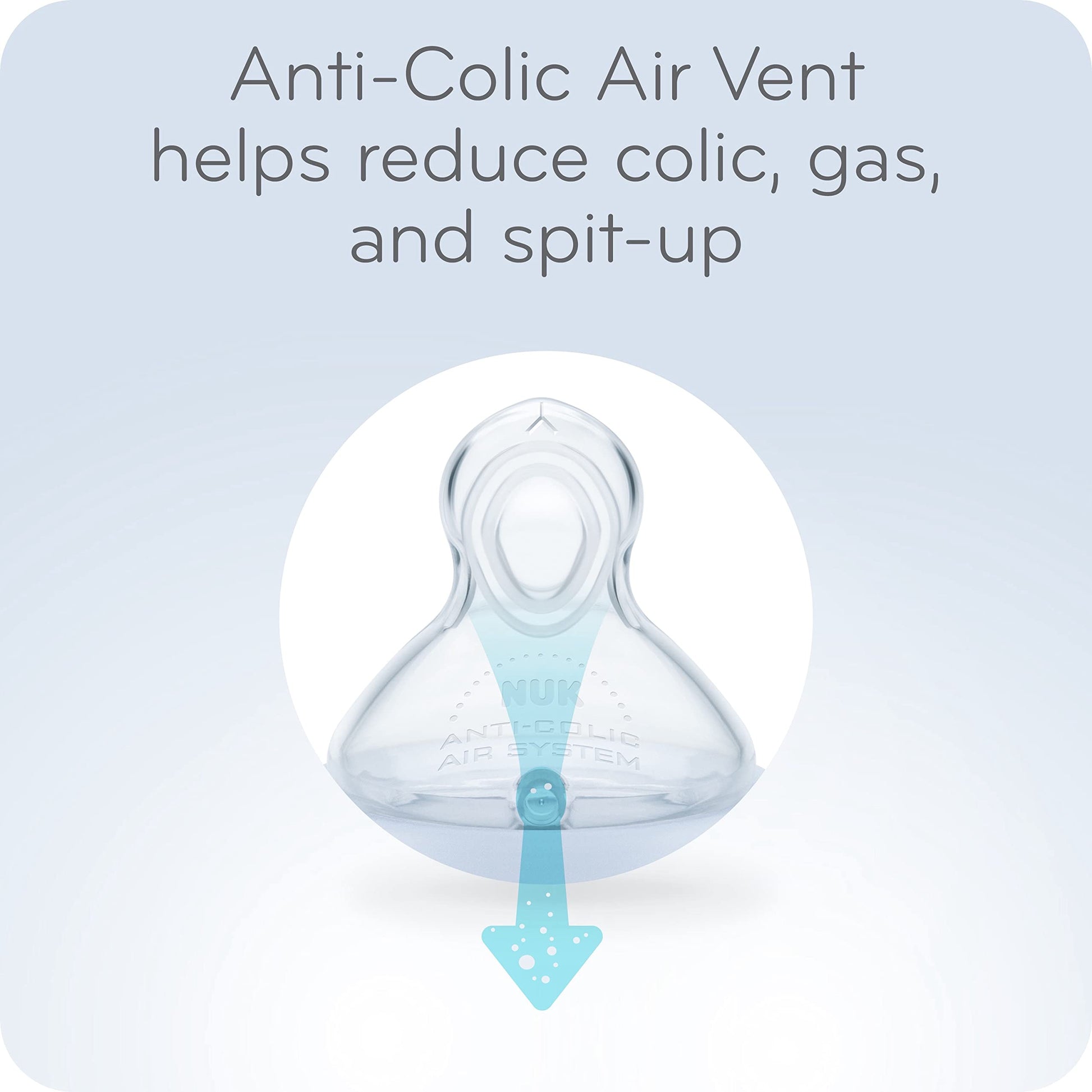 Biberón NUK Elefante Anticólicos Smooth Flow 5 Onzas