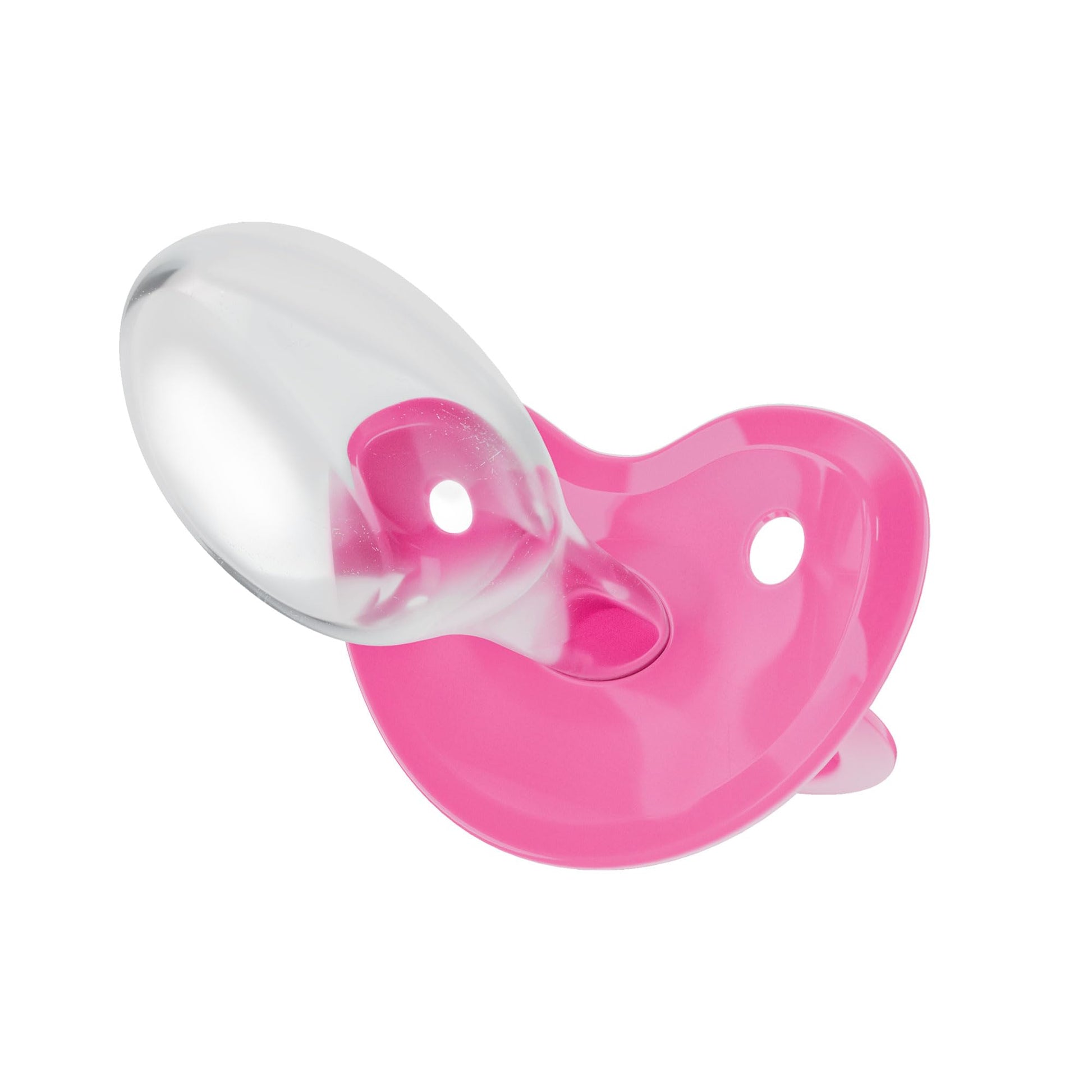 Chupete Addict - Fixx - JUMBO funcional adulto XXL - Chupete de silicona - Talla 10 (rosa intenso)