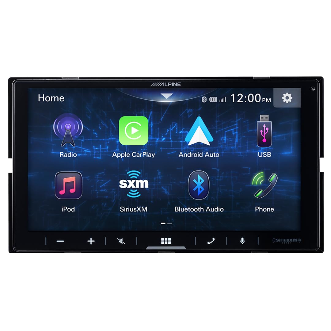 Receptor Multimedia Digital Alpine iLX-W670 compatible con CarPlay y Android Auto
