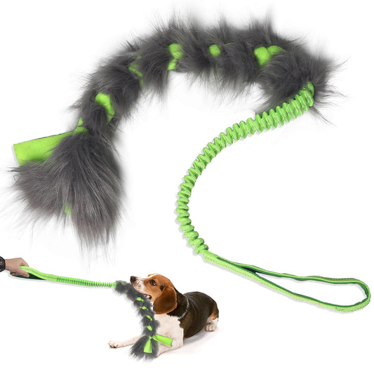 Juguetes de Cuerda Wodoca Rojo para Perros Grandes, Juguetes Masticables para Entrenamiento de Navidad