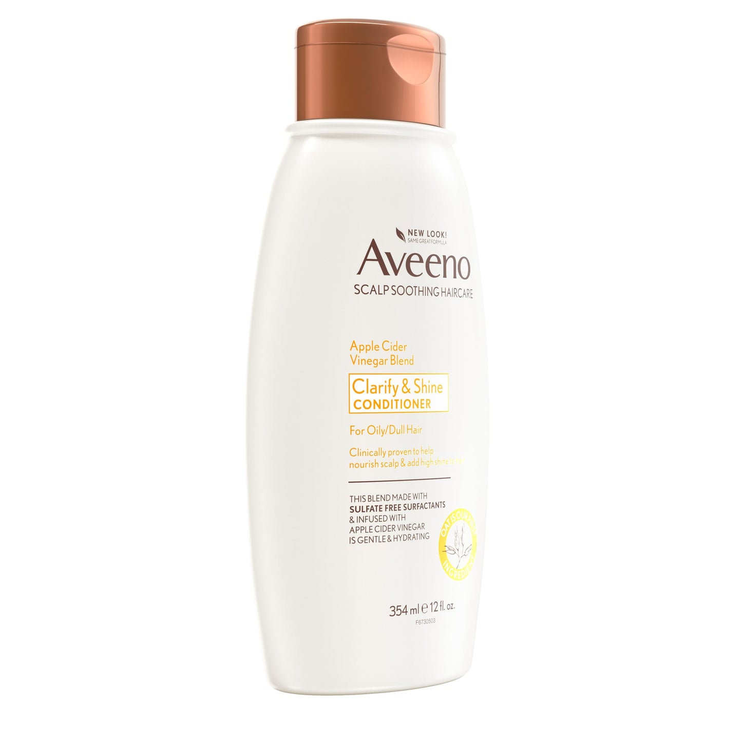 Aveeno Scalp Soothing Apple Cider Vinegar Blend Conditioner, 12 Ounce