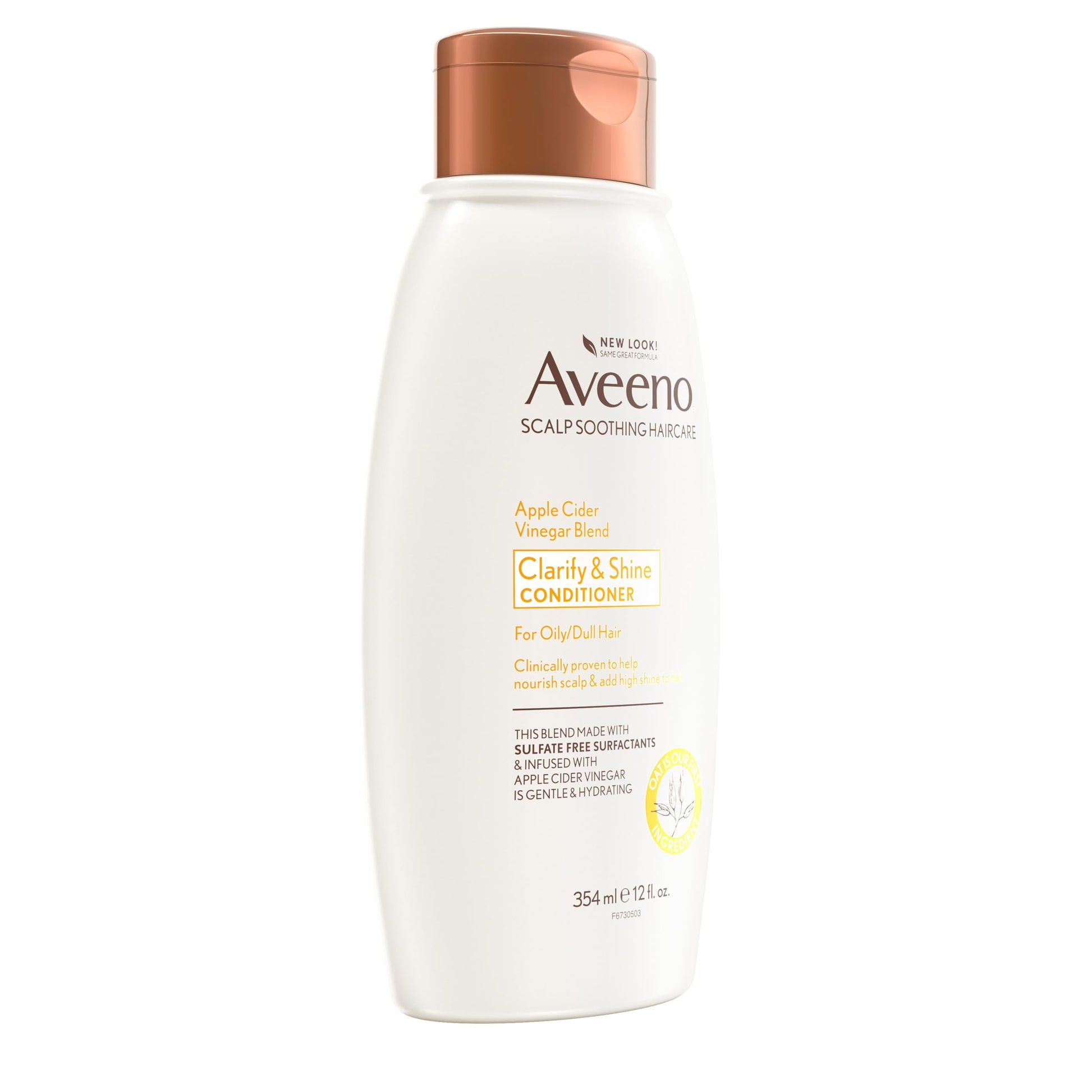 Aveeno Scalp Soothing Apple Cider Vinegar Blend Conditioner, 12 Ounce