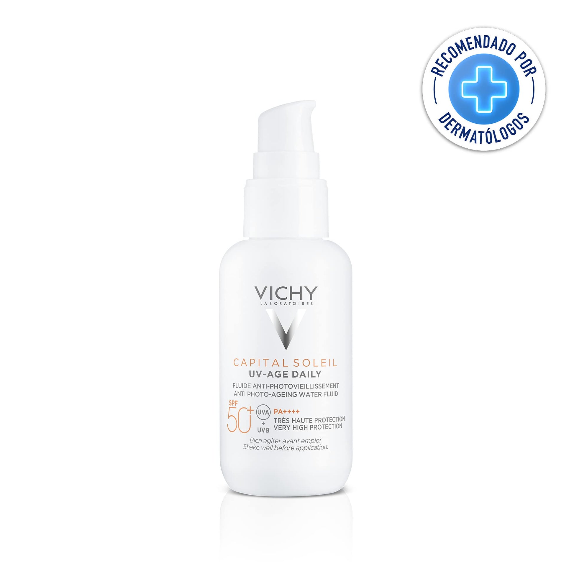 Protector Solar Facial Vichy Capital Soleil Anti-Edad FPS50+ UVAge Diario