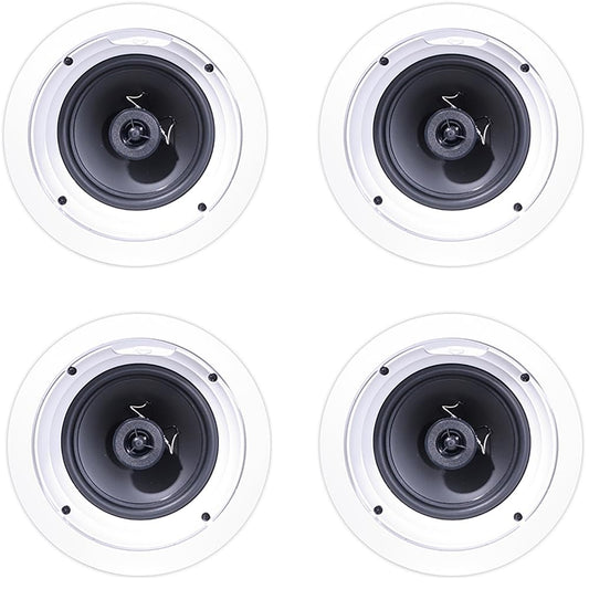 Klipsch 1007209 R-1650-C - Altavoz de techo - Blanco (paquete de 4)