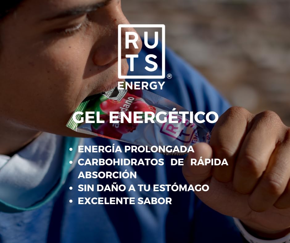 Electrolitos Masticables Ruts Energy Lima-Limón + Energy Gel Mix Ruts