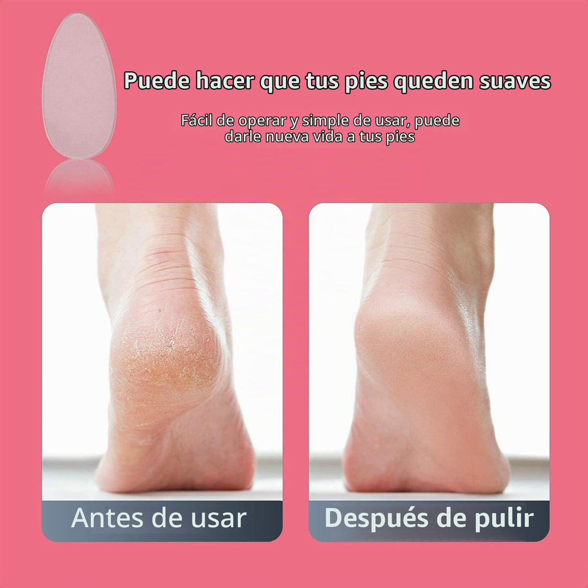 RedFlow - Juego de pulidor de uñas contiene 2 limas de nano vidrio y 1 lima de pie de vidrio nano, juego de manicura profesional, limas de uñas naturales para quitar callosos, piel muerta, seca y agrietada