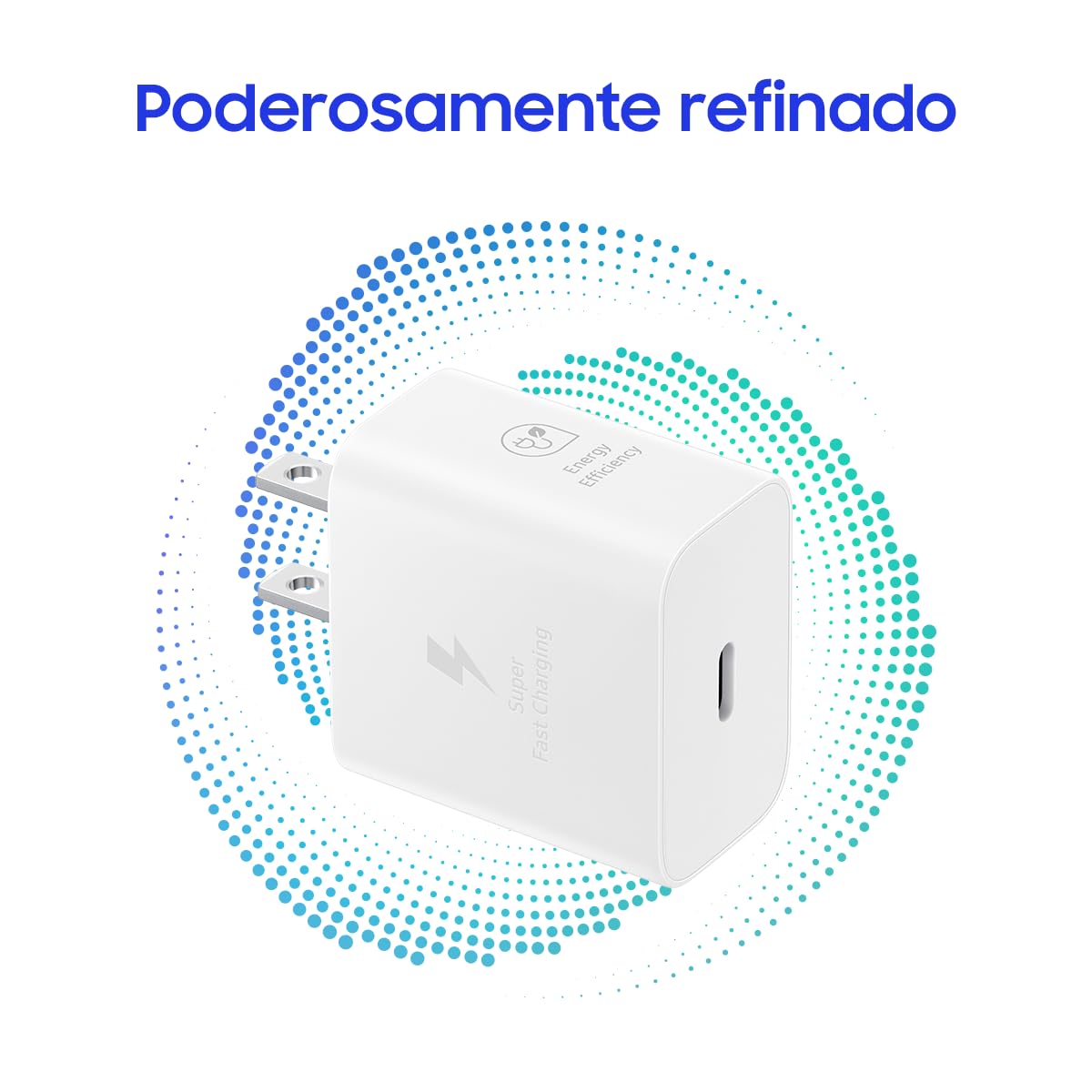 Adaptador de Corriente USB-C SAMSUNG 25W Blanco Compacto
