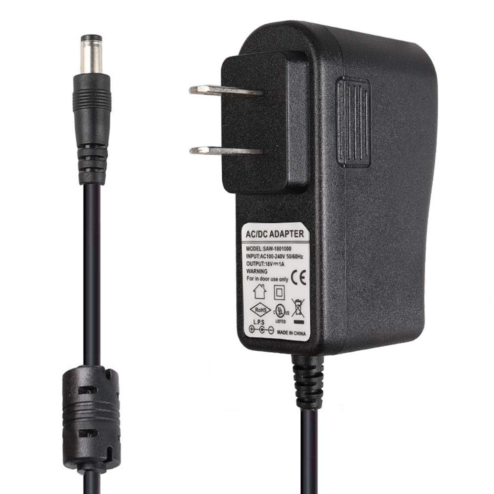 Mr.Power - Fuente de alimentación para pedal de guitarra de 18 V 1 A