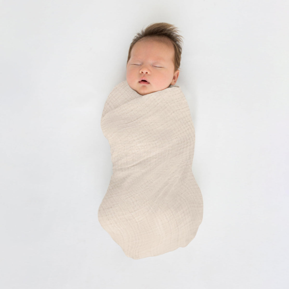 SwaddleDesigns - Mantas de Muselina de algodón para bebé niño y niña, Juego de 4, Mantas de recepción Neutra para recién Nacido, Registro de bebé y Regalo, 46 x 46 Pulgadas, Oceana