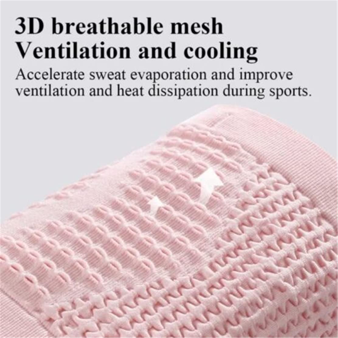 Bolsa De Cintura Oculta Transpirable De Punto Multifuncional, Cinturón Ajustable De Gran Capacidad Para Correr, Bolsa De Cintura Universal, Riñonera Ajustable Suave Delgada (Pink,S)