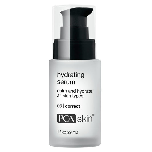 Suero hidratante para la piel de PCA, potenciador de la piel hidratante e hidratante, 1 fl. oz.