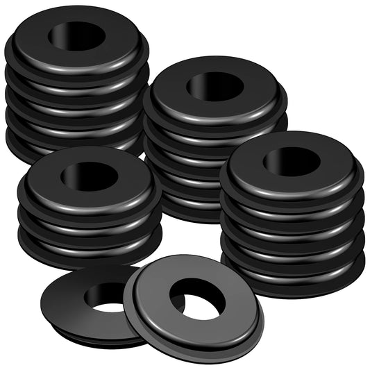 20 sellos de mano Glad, sellos de goma negra Glad Hand Seals para semircamiones 10028