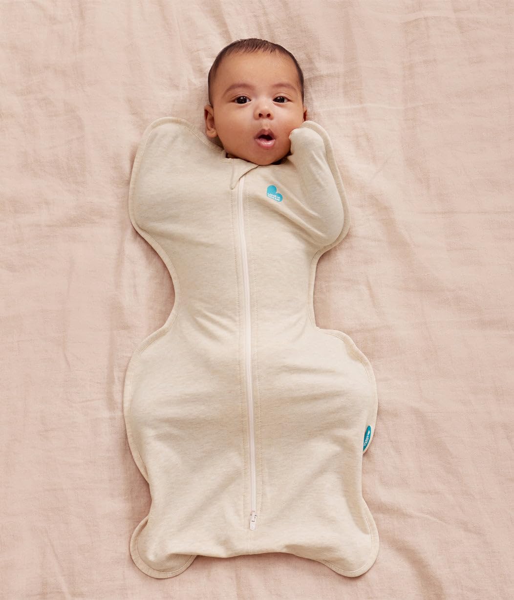 Love to Dream Swaddle UP, saco de dormir de 0 a 3 meses, autorelajante, mejora el sueño, ajuste ceñido ayuda a calmar el reflejo de sobresalto, esenciales para bebé imprescindibles para recién nacidos