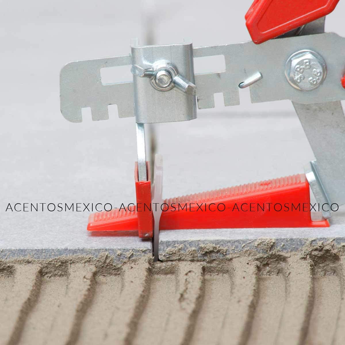Kit Completo Niveladores de Azulejos TIP 1.5 mm con Clips y Cuñas para Pisos de Porcelanato