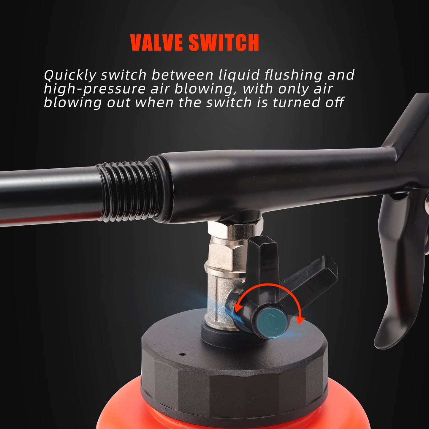 Pistola de Limpieza de Alta Presión SPTA Giratoria para Coche