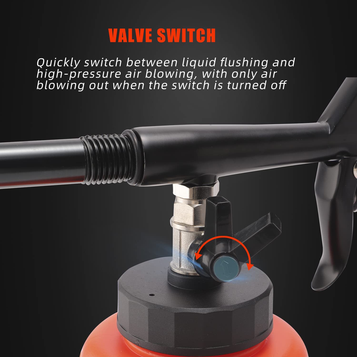 Pistola de Limpieza de Alta Presión SPTA Giratoria para Coche