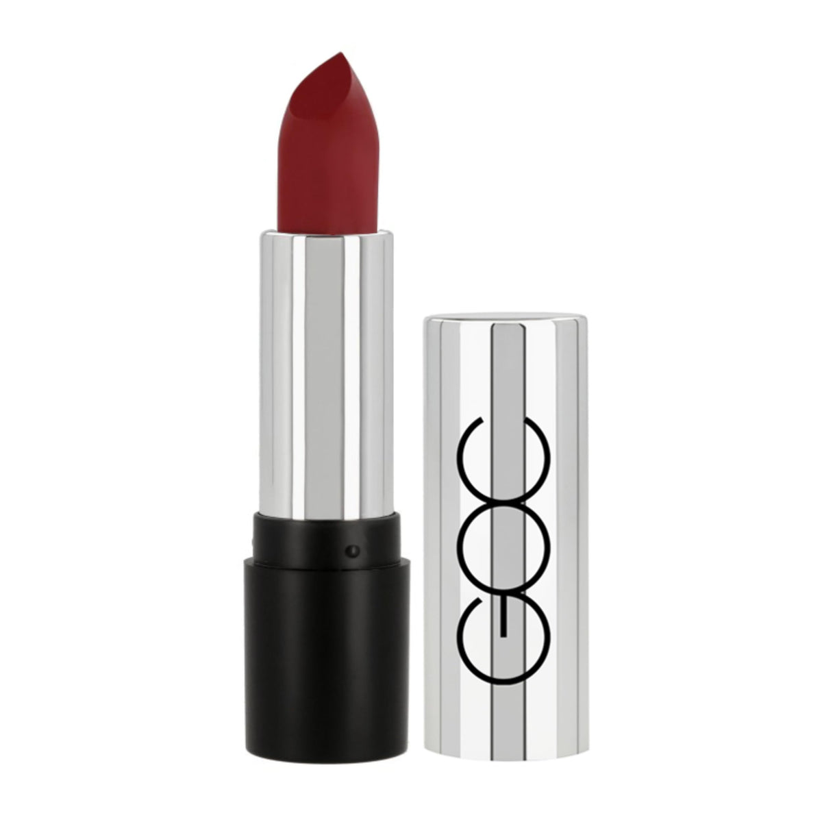 GOC | Color Butter | Labial | Make up | En barra ultra suave con acabado semi-matte | Textura suave | Pigmentos orgánicos | Luce unos labios irresistibles | Color Reddest | 5 g | Modelo GLCB24