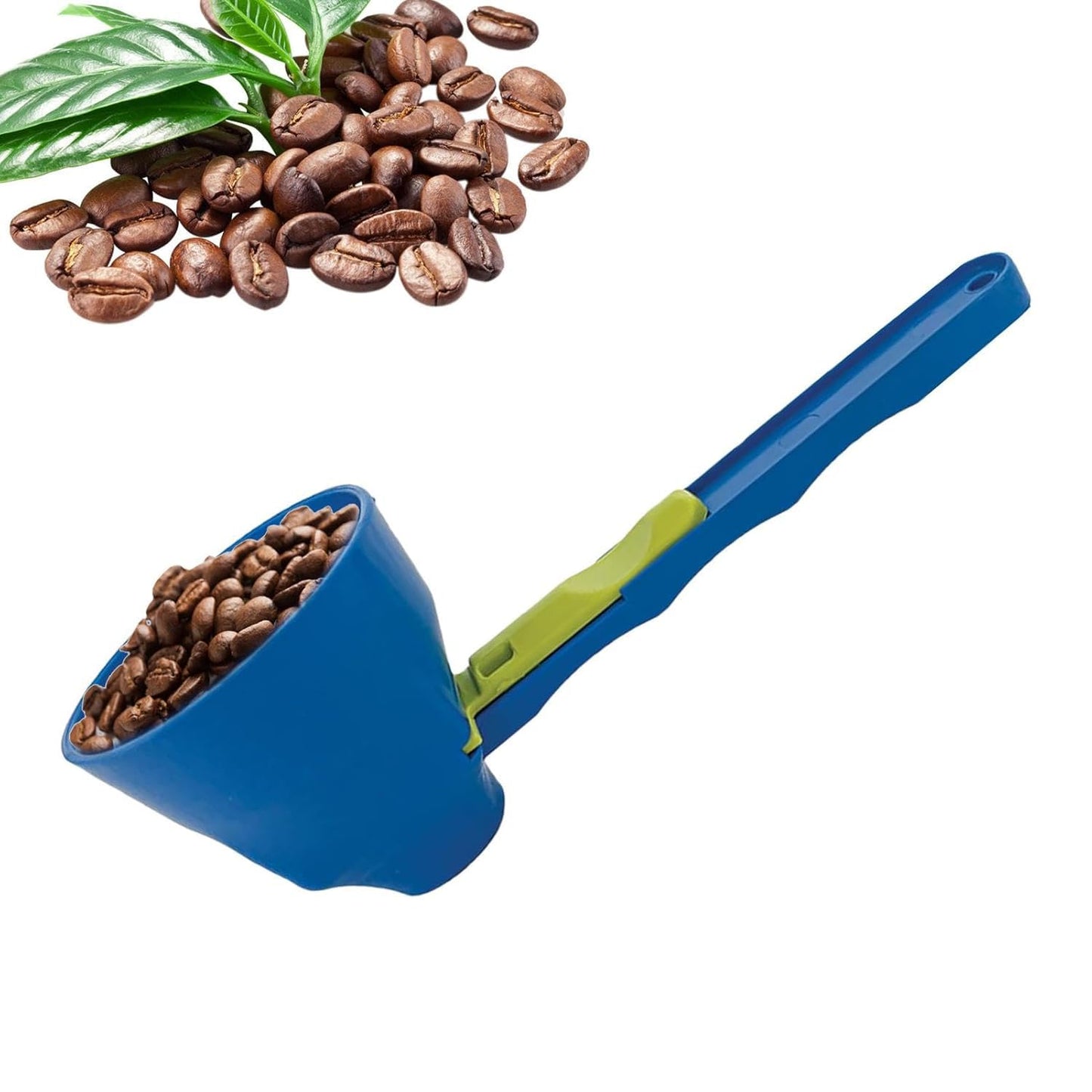 Cuchara Medidora De Embudo Powder Funnel Scoop Gimnasio Mango Largo Para Pre Workout