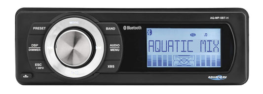 Radio de Repuesto MP5 Aquatic AV Negro para Harley Modelos Touring 1998-2013