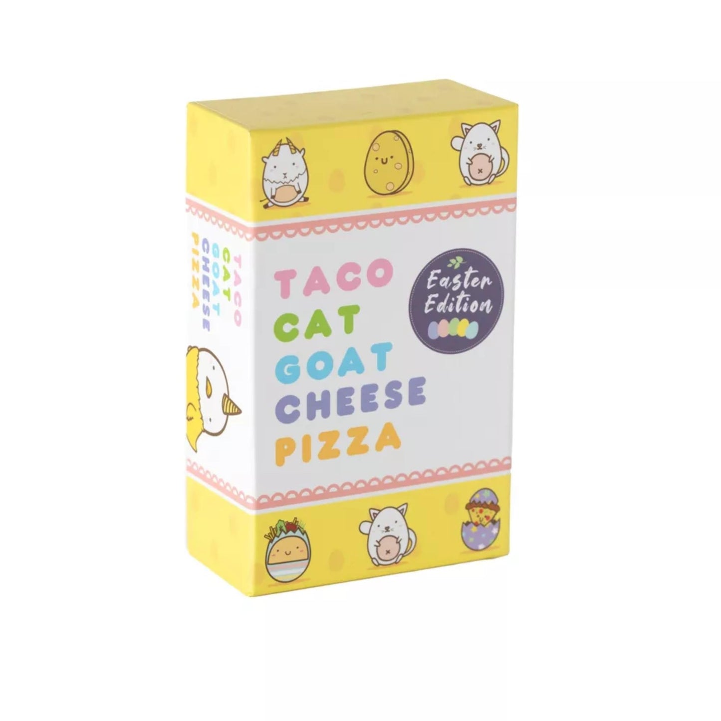 Juego de Cartas Dolphin Hat Games Edición Pascua Taco Cat Goat Cheese Pizza para Todas las Edades