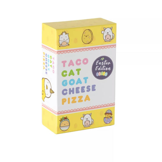 Juego de Cartas Dolphin Hat Games Edición Pascua Taco Cat Goat Cheese Pizza para Todas las Edades