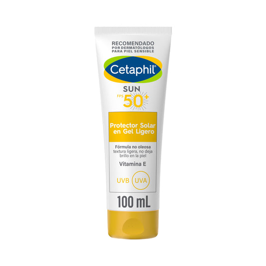 CETAPHIL Sun FPS 50+ Gel Ligero Alta Protección Piel Sensible | 100 ml